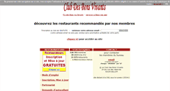 Desktop Screenshot of leclubdesbonsvivants.com